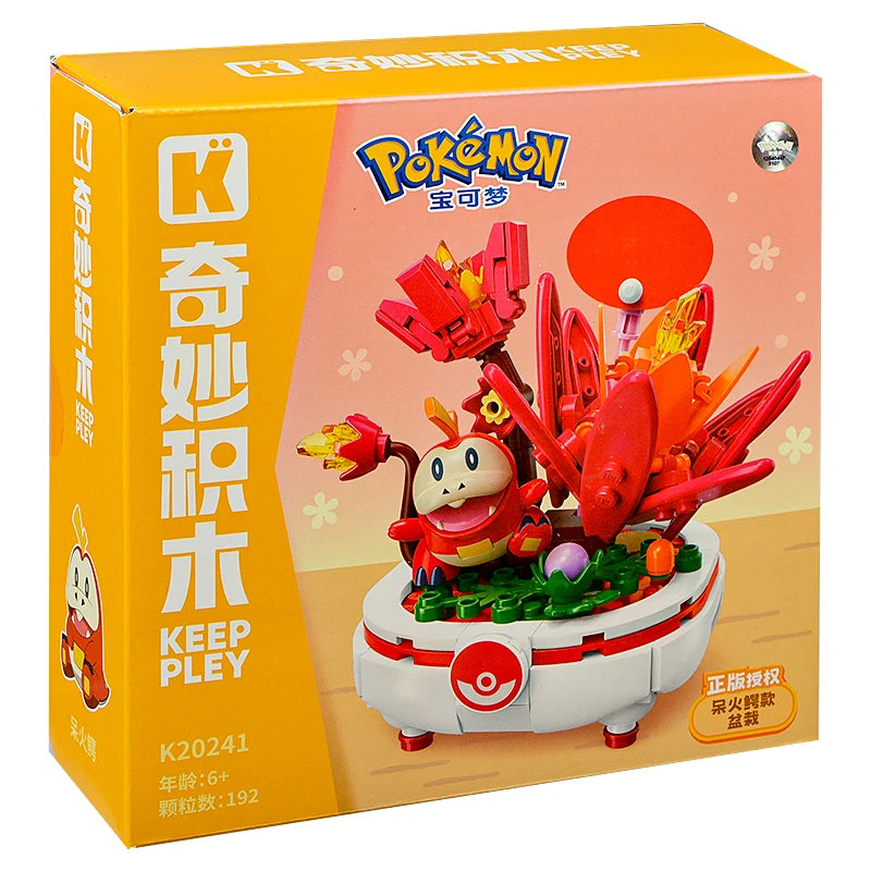 Pokémon PixelCraft Trainer’s Building Brick Set - Iconic Characters for Fans & Collectors