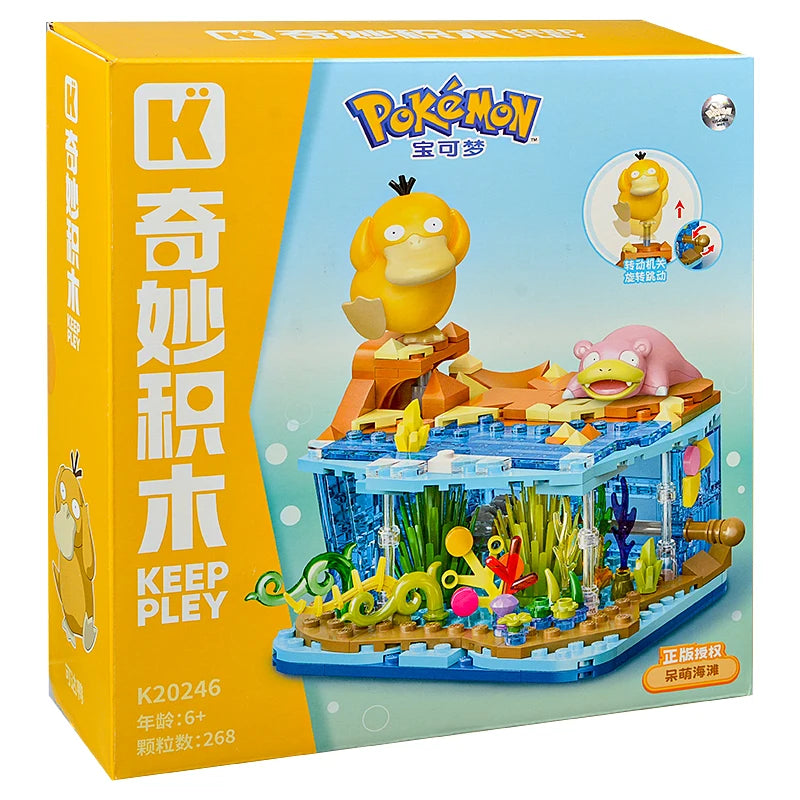 Pokémon PixelCraft Trainer’s Building Brick Set - Iconic Characters for Fans & Collectors