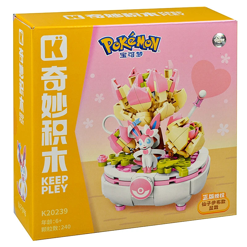 Pokémon PixelCraft Trainer’s Building Brick Set - Iconic Characters for Fans & Collectors