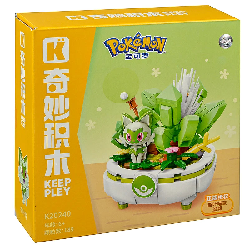 Pokémon PixelCraft Trainer’s Building Brick Set - Iconic Characters for Fans & Collectors