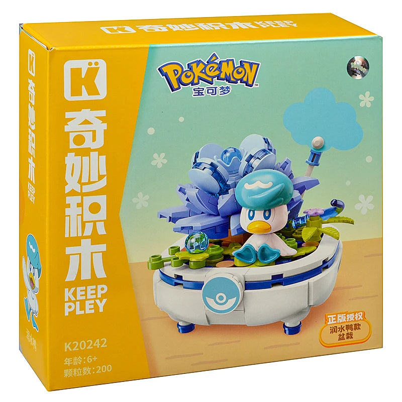 Pokémon PixelCraft Trainer’s Building Brick Set - Iconic Characters for Fans & Collectors