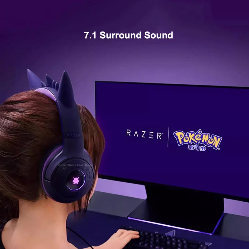 Razer Pokémon Gengar RGB Wired Gaming Headset – Limited Edition