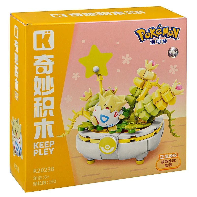 Pokémon PixelCraft Trainer’s Building Brick Set - Iconic Characters for Fans & Collectors