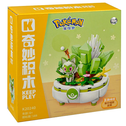 Pokémon PixelCraft Trainer’s Building Brick Set - Iconic Characters for Fans & Collectors