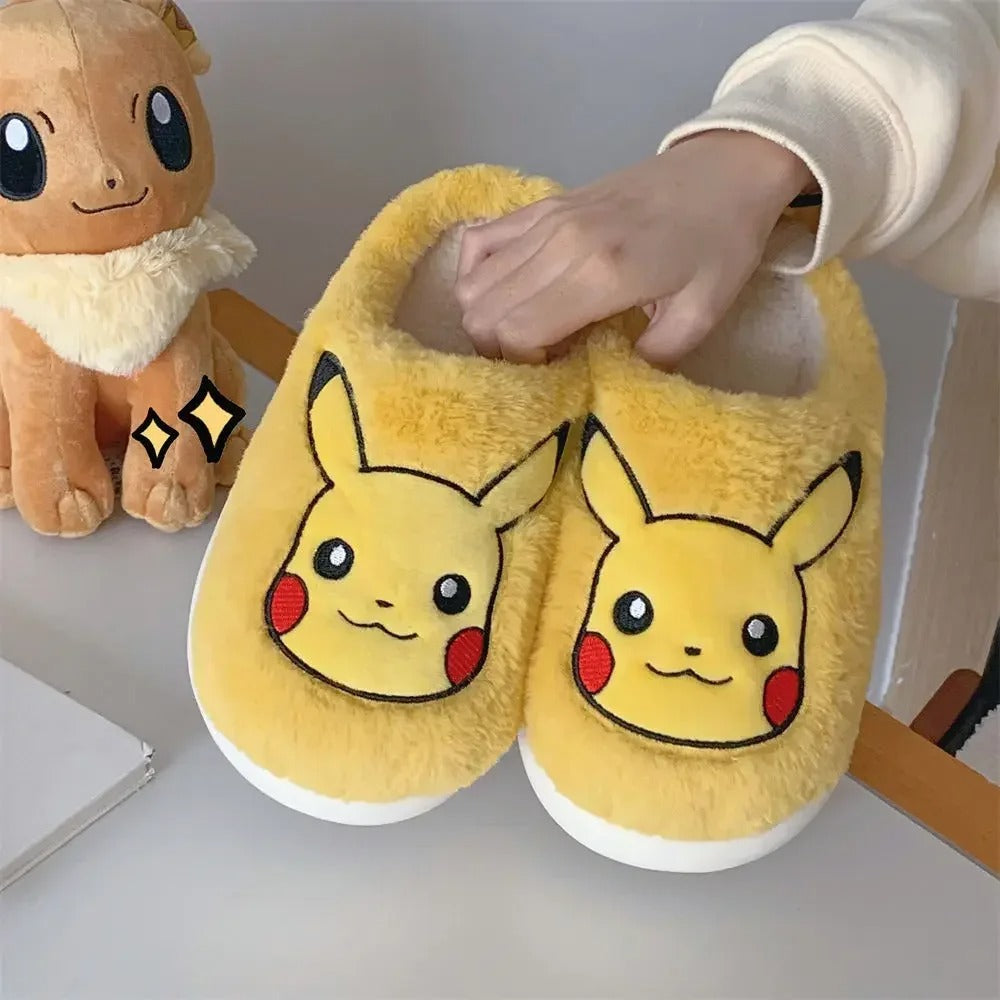 Pokémon Plush Slippers: Cozy Comfort for Pokémon Fans!