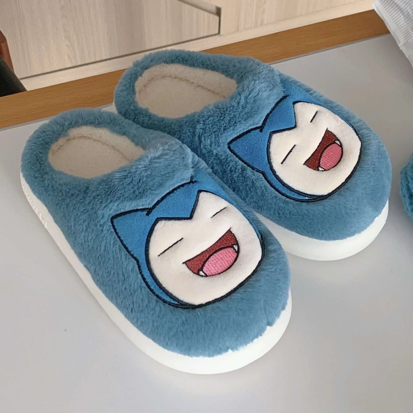 Pokémon Plush Slippers: Cozy Comfort for Pokémon Fans!